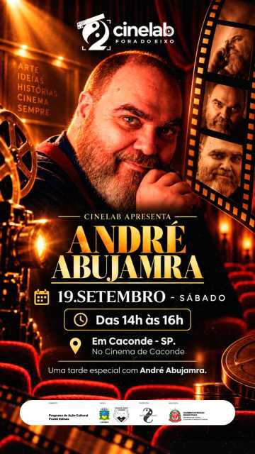 Cinelab Fora do Eixo – Módulo com André Abujamra