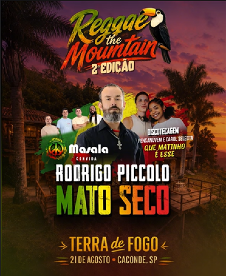 Caconde fortalece o turismo de eventos com a segunda edição do Reggae the Mountain