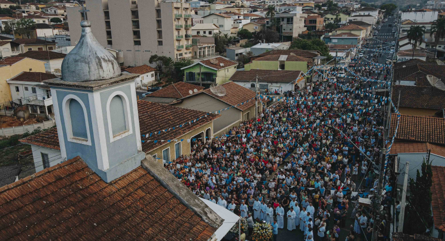 Tradicional Festa em Louvor a Nossa Senhora Aparecida e São Roque celebra 129 anos de fé, devoção e tradição em Caconde